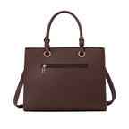 Cartera tote Zina para mujer color café