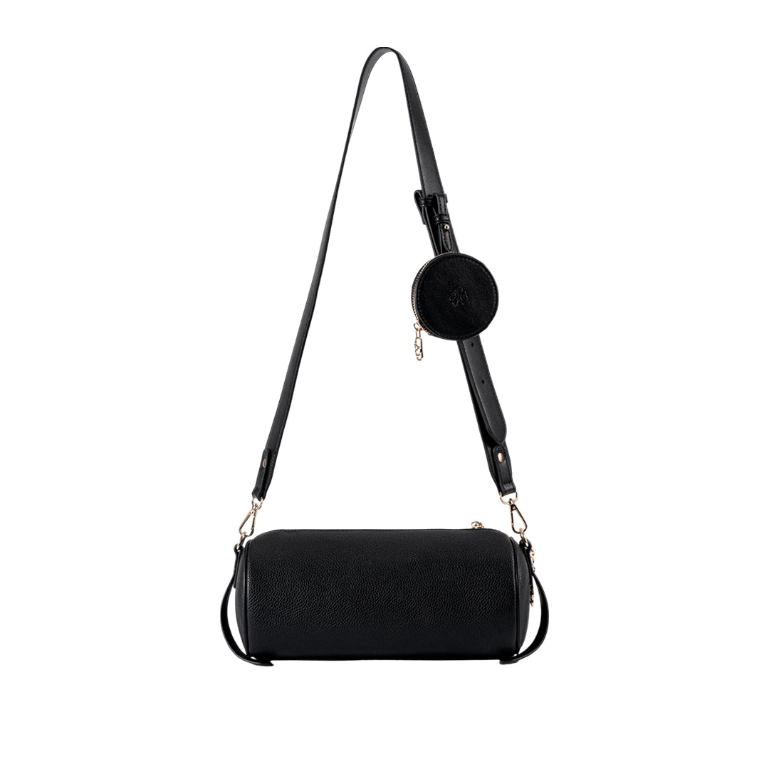 Cartera crossbody Zoa para mujer color negro