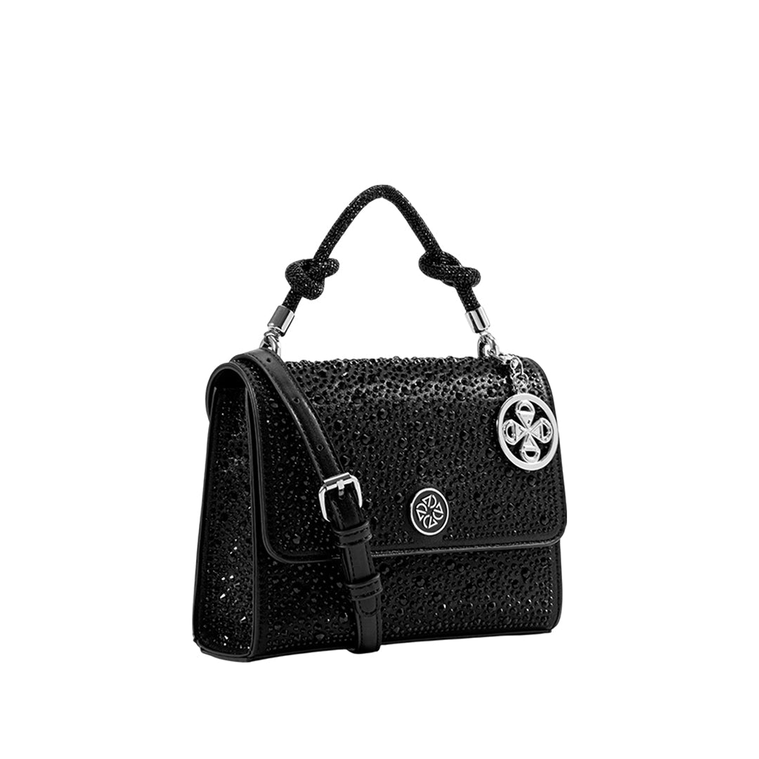 Cartera crossbody Zana para mujer color negro