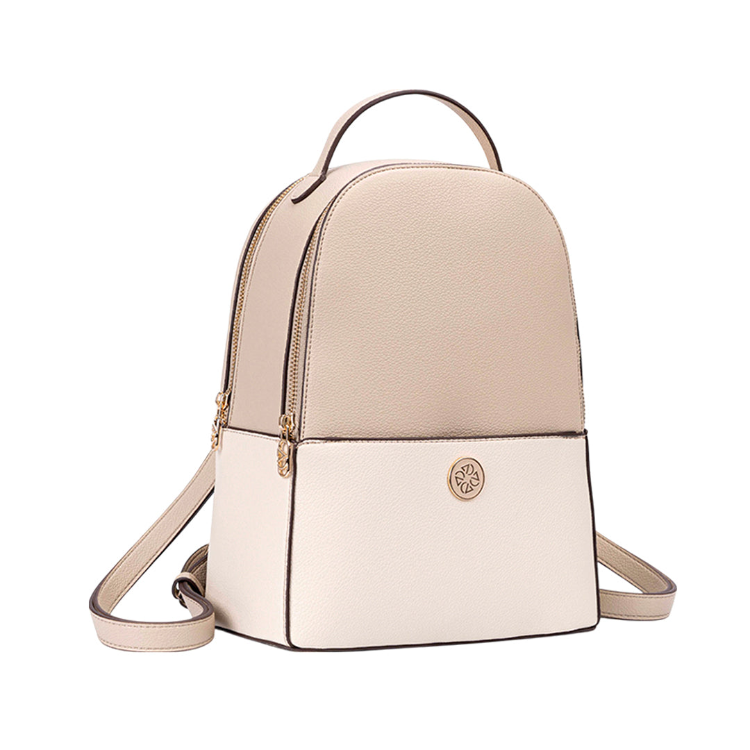 Mochila Zeta para mujer color nude