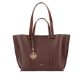 Cartera tote Valda para mujer color café