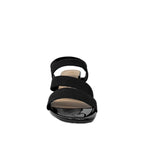 Sandalias de cuña Tafani para mujer color negro