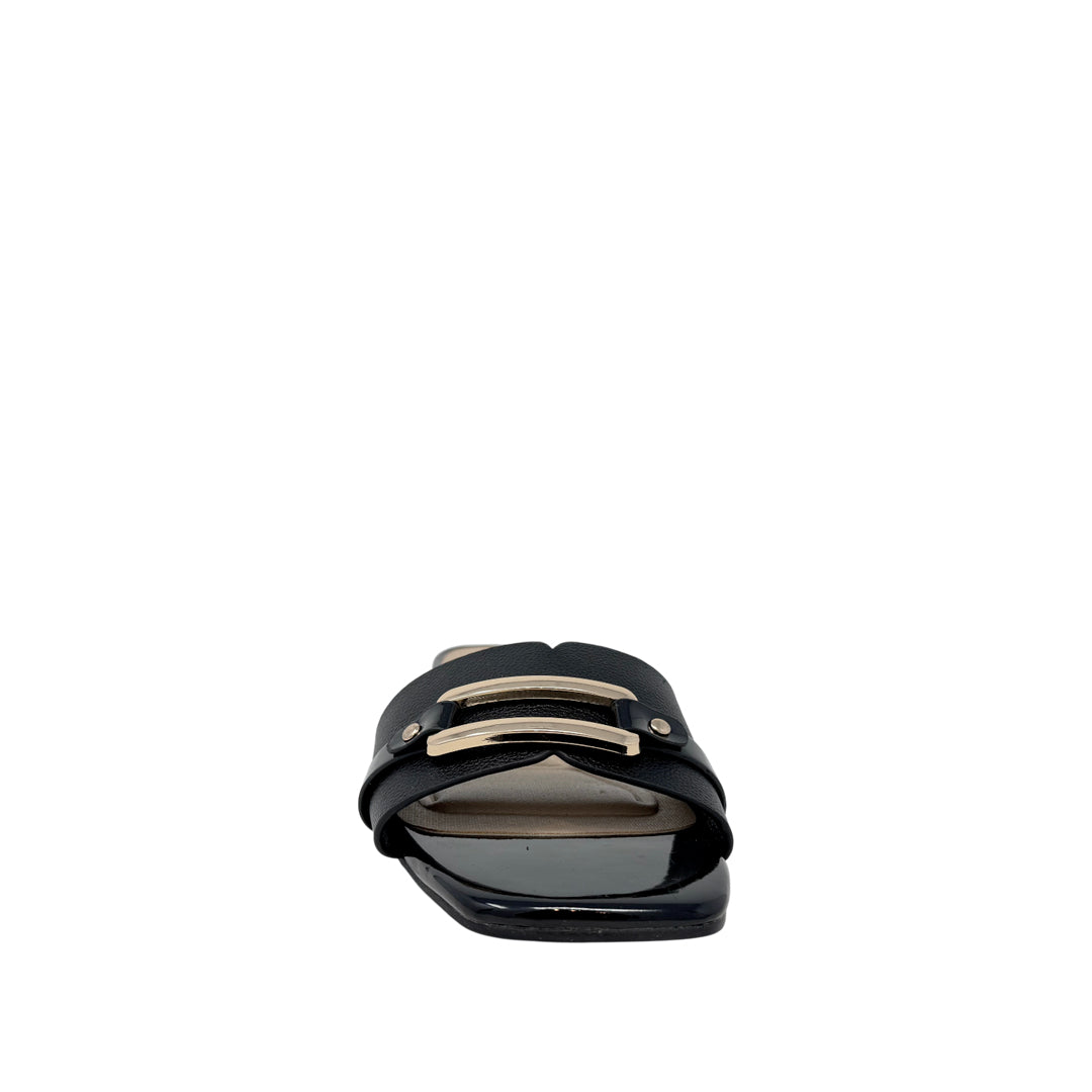Sandalias de tacón Yoshida para mujer color negro