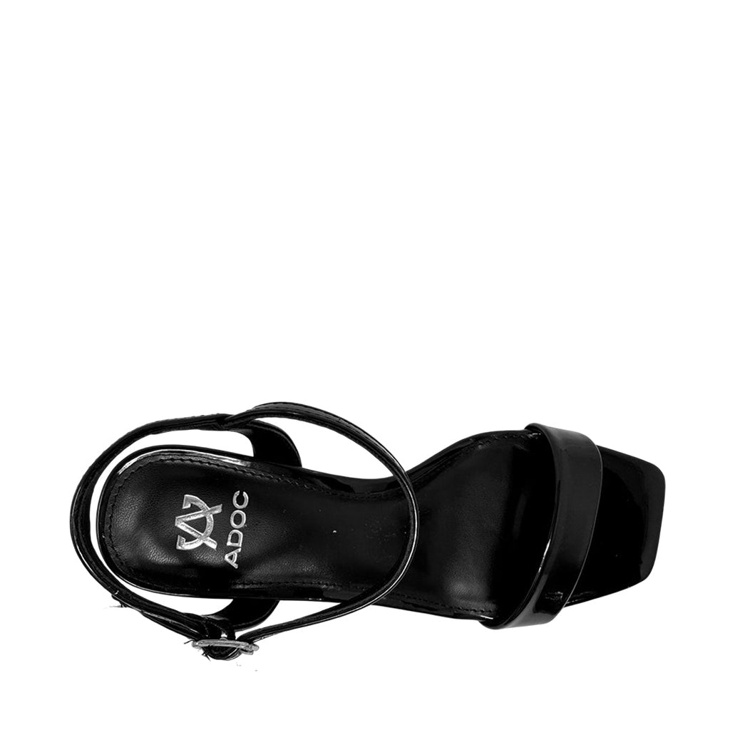 Sandalias de tacón Birdiee para mujer color negro