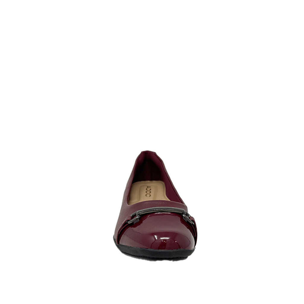 Cuñas Orlena para mujer color vino