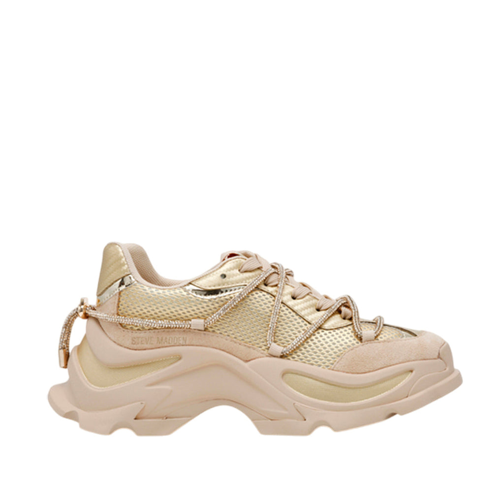 Tennis Z Nation para mujer color dorado