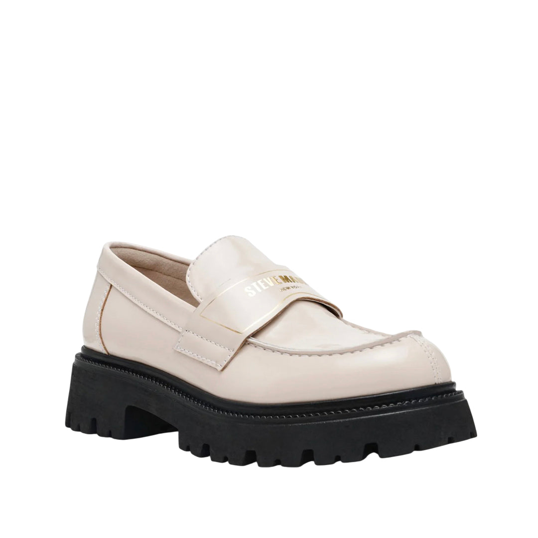 Mocasines File Away para mujer color hueso