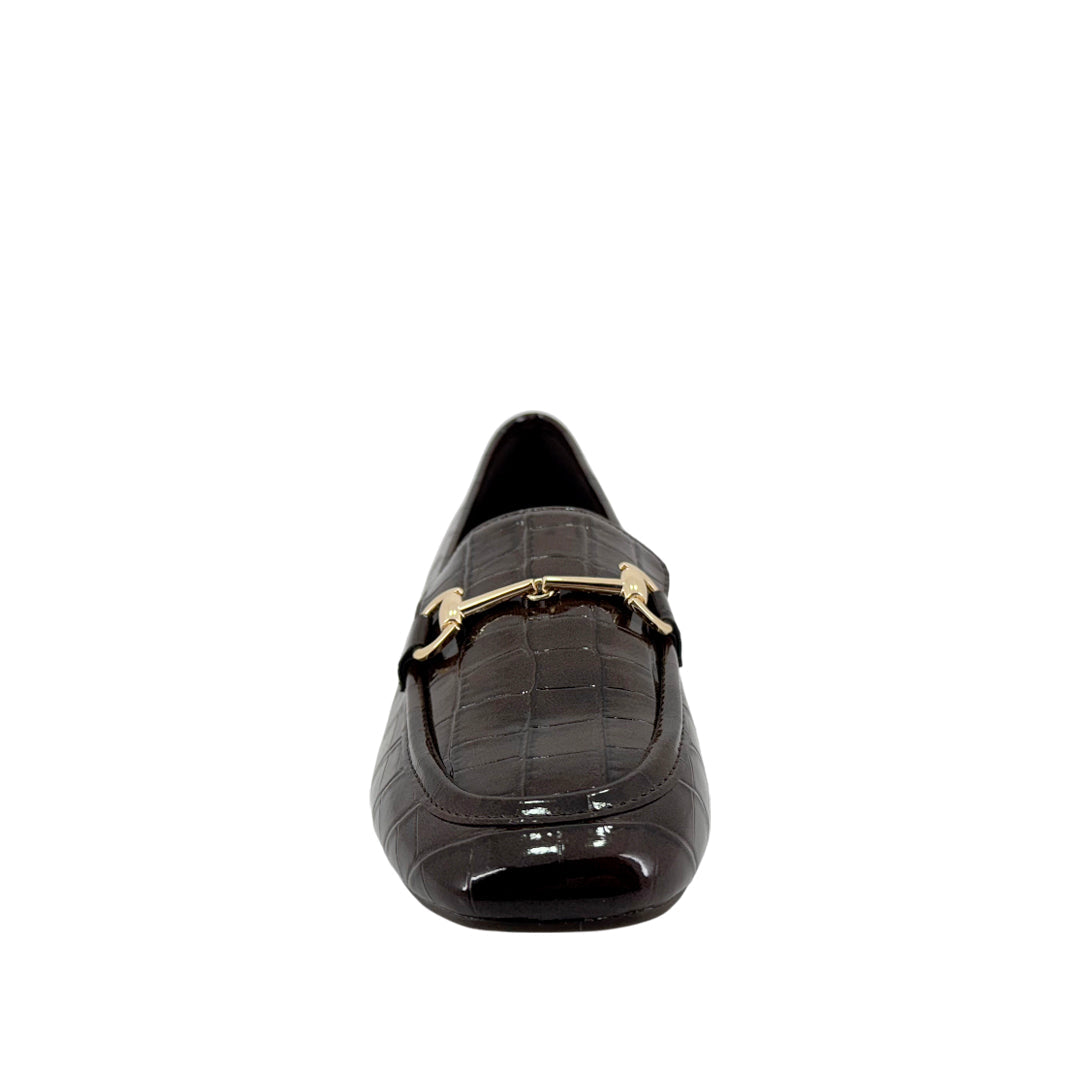 Mocasines Unitey para mujer color café