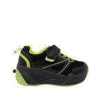 Sneakers con luces Lime para niño color negro