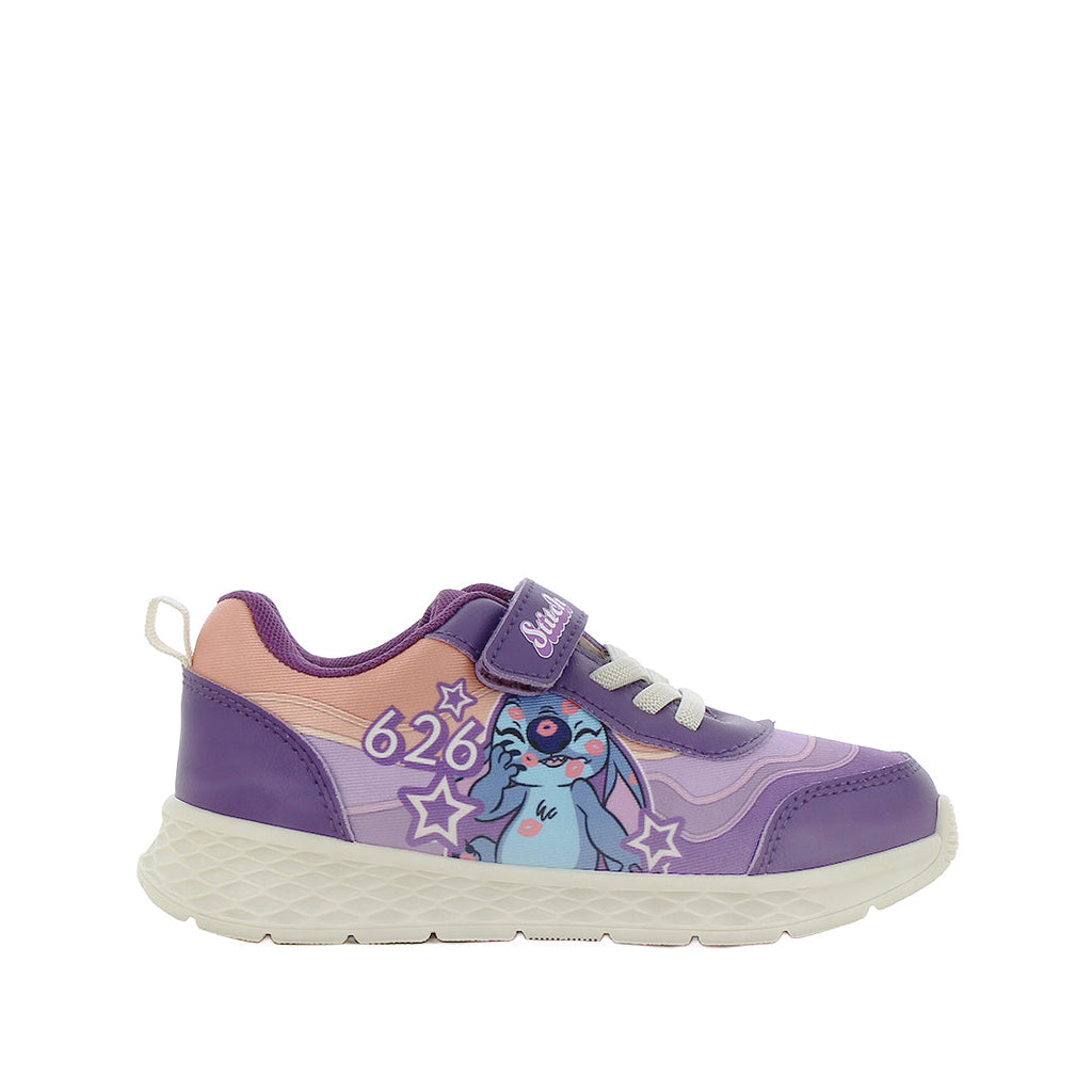 Tennis Stitch para niña color morado