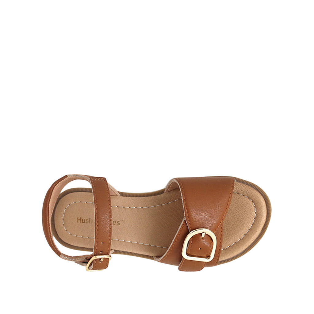 Sandalias Lucerna para niña color tan