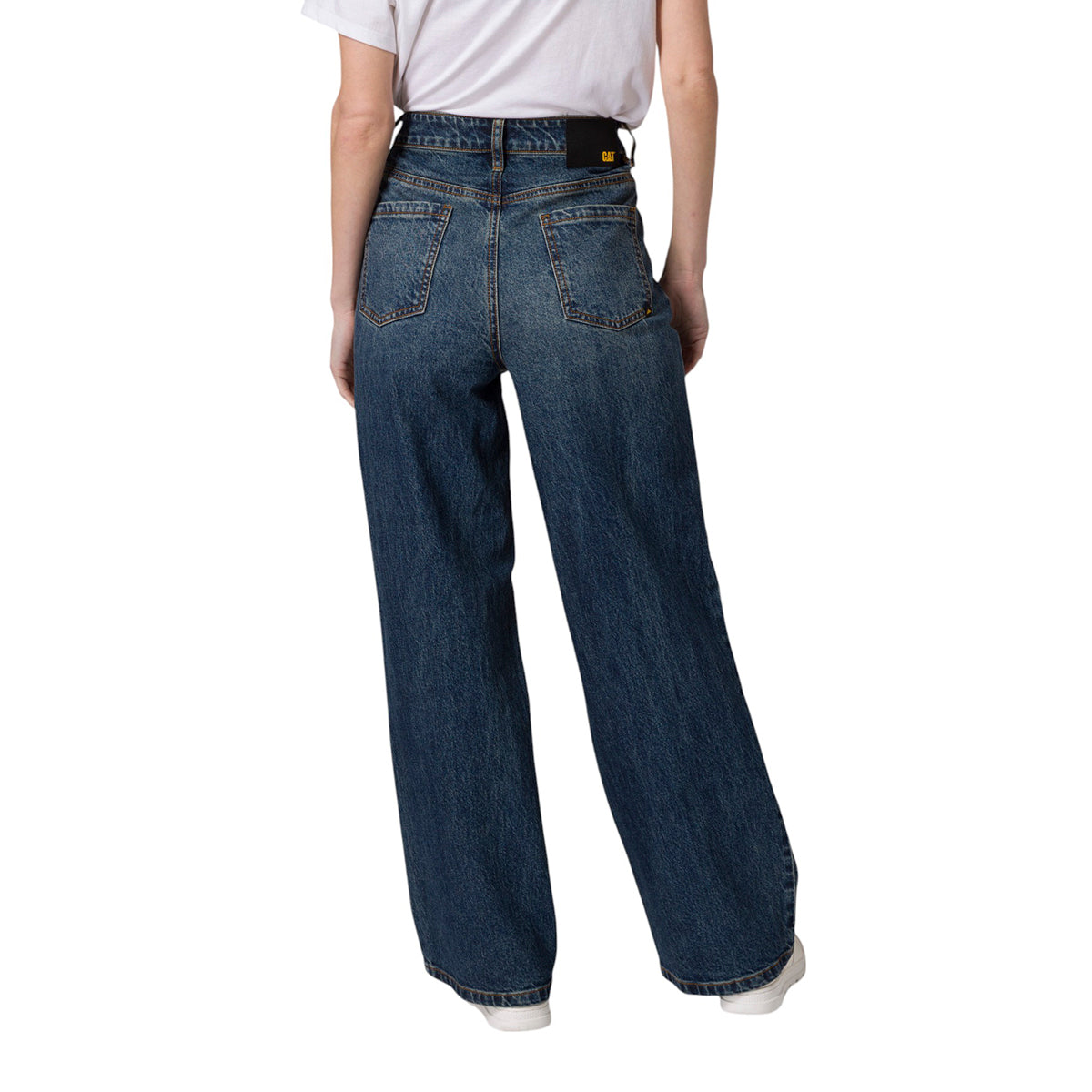Jeans Wide para mujer color azul