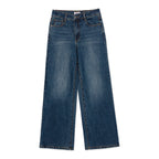 Jeans Wide para mujer color azul