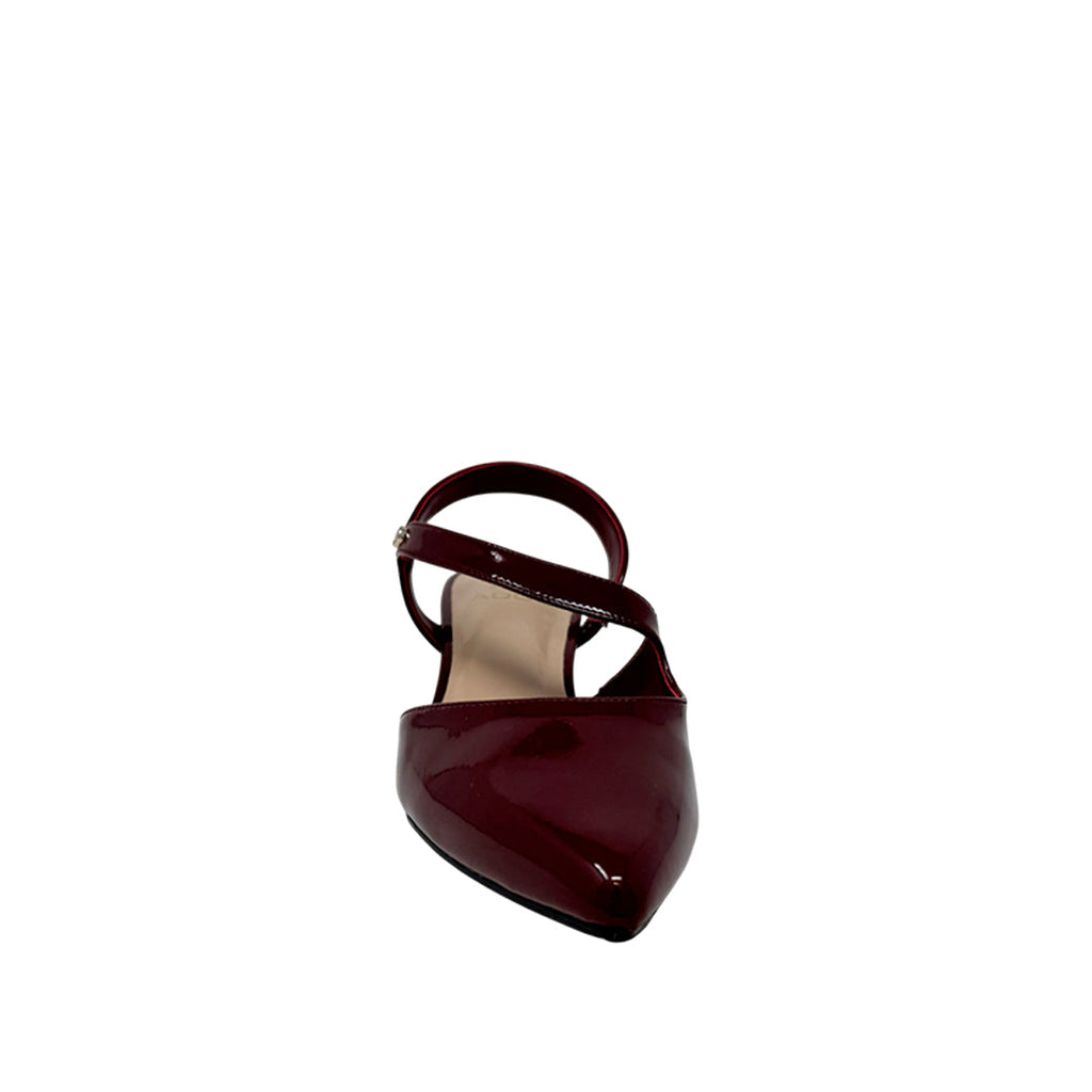 Tacones Iman para mujer color vino