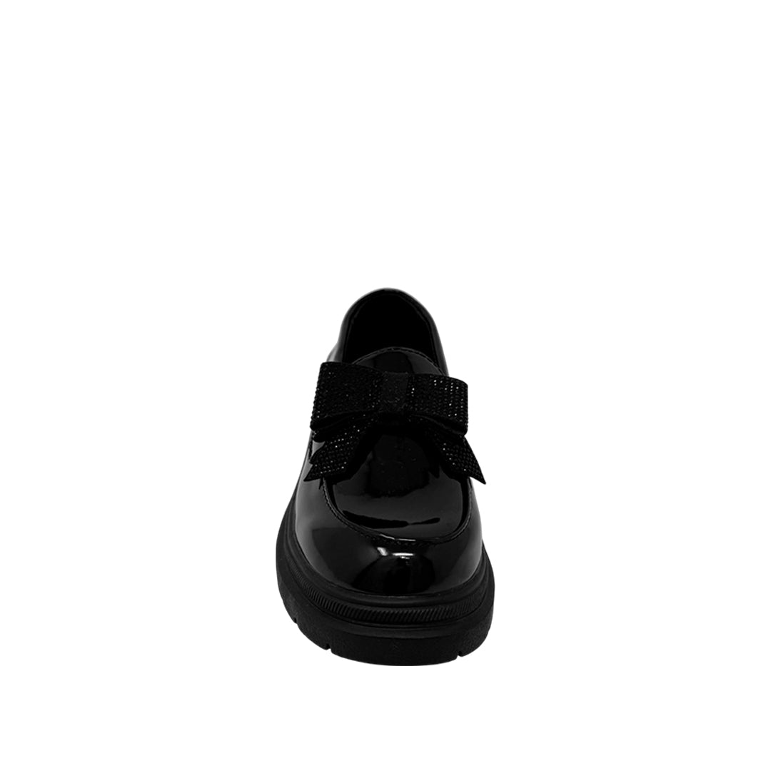 Mocasines Gal para niña color negro