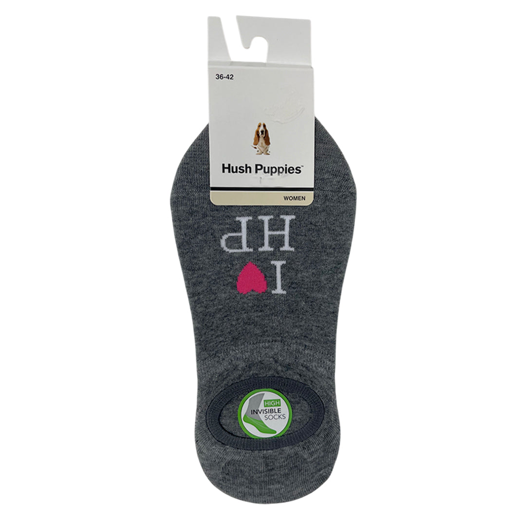Calcetines invisibles Ilove para mujer color gris