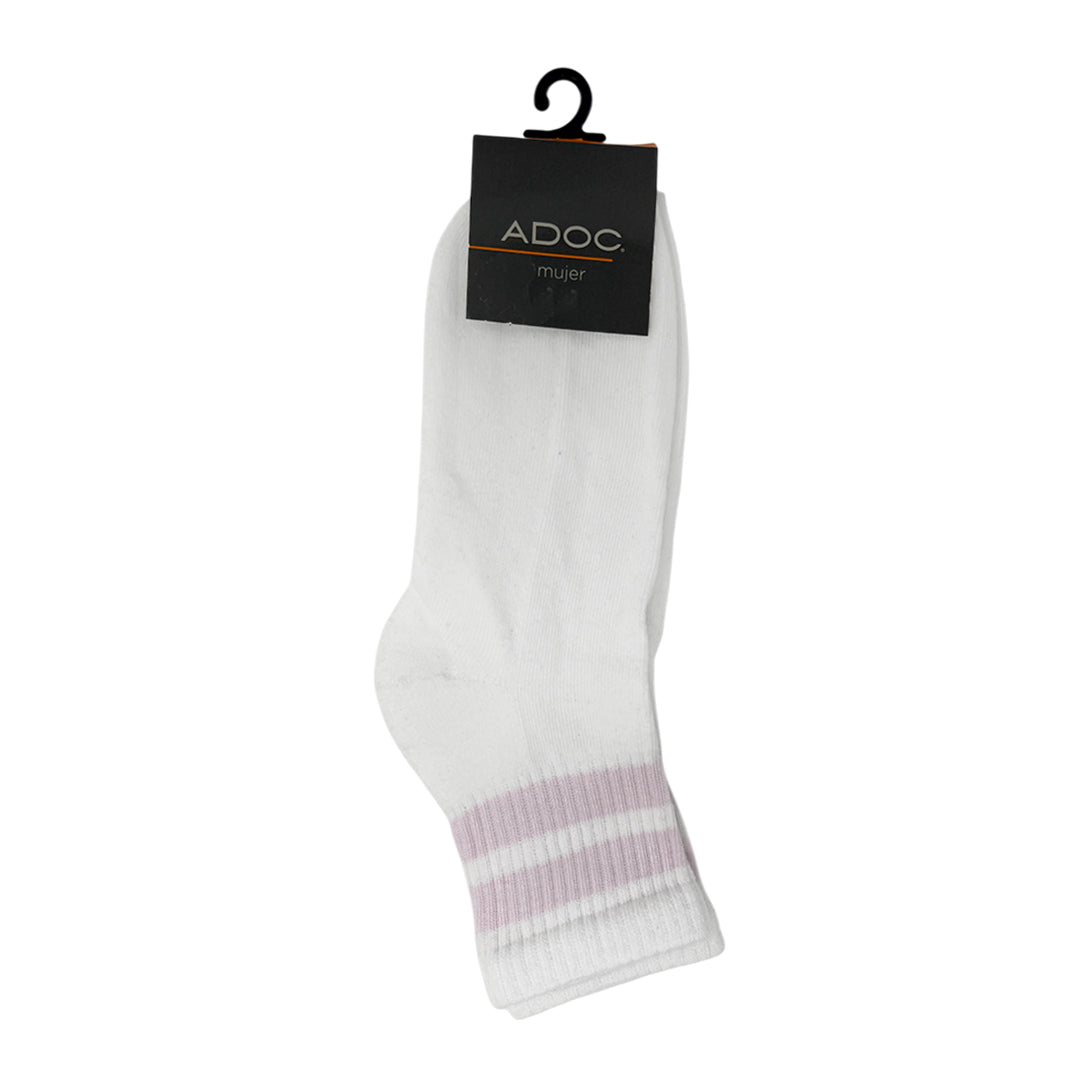 Calcetines Retro para niña color rosado