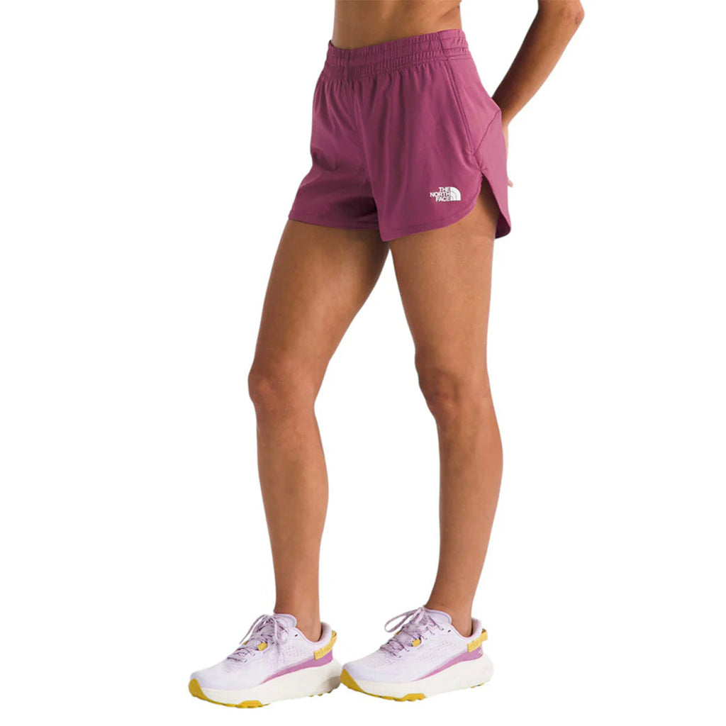 Short Flex Woven para mujer color morado