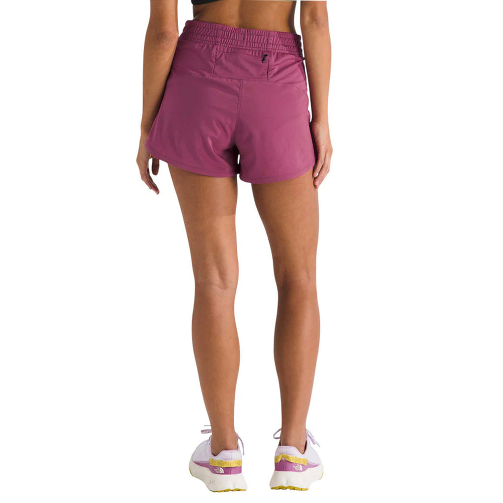 Short Flex Woven para mujer color morado