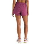 Short Flex Woven para mujer color morado
