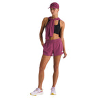 Short Flex Woven para mujer color morado