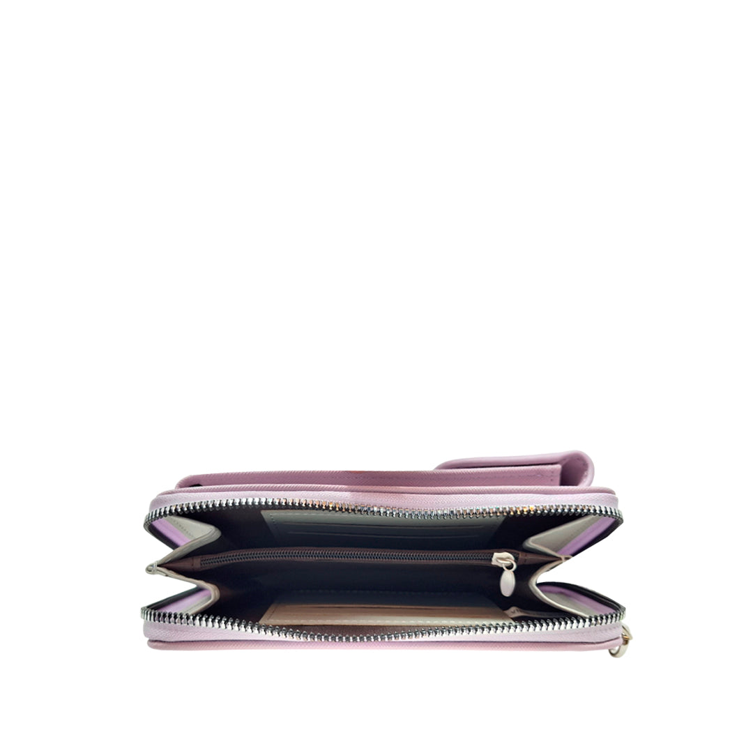 Billetera Lory para mujer color morado
