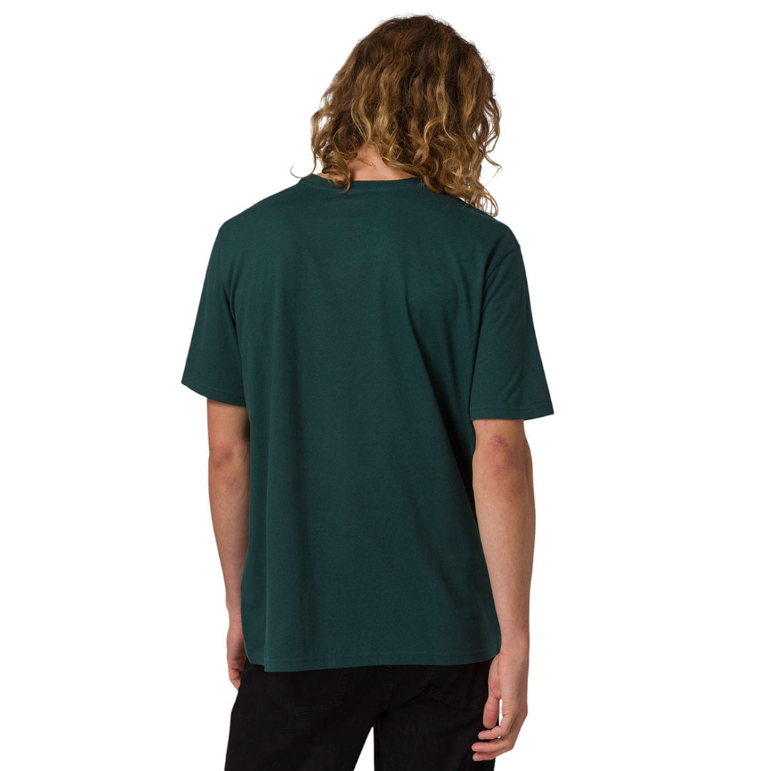 Camiseta Caterpillar Logo para hombre color turqueza