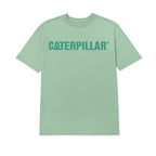 Camiseta Caterpillar Logo para hombre color verde