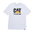 Camiseta Do The Work Graphic para hombre color blanco