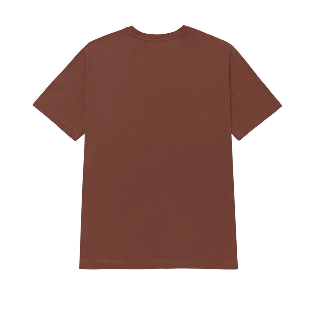Camiseta Do The Work Graphic para hombre color café