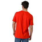 Camiseta Caterpillar Logo para hombre color rojo