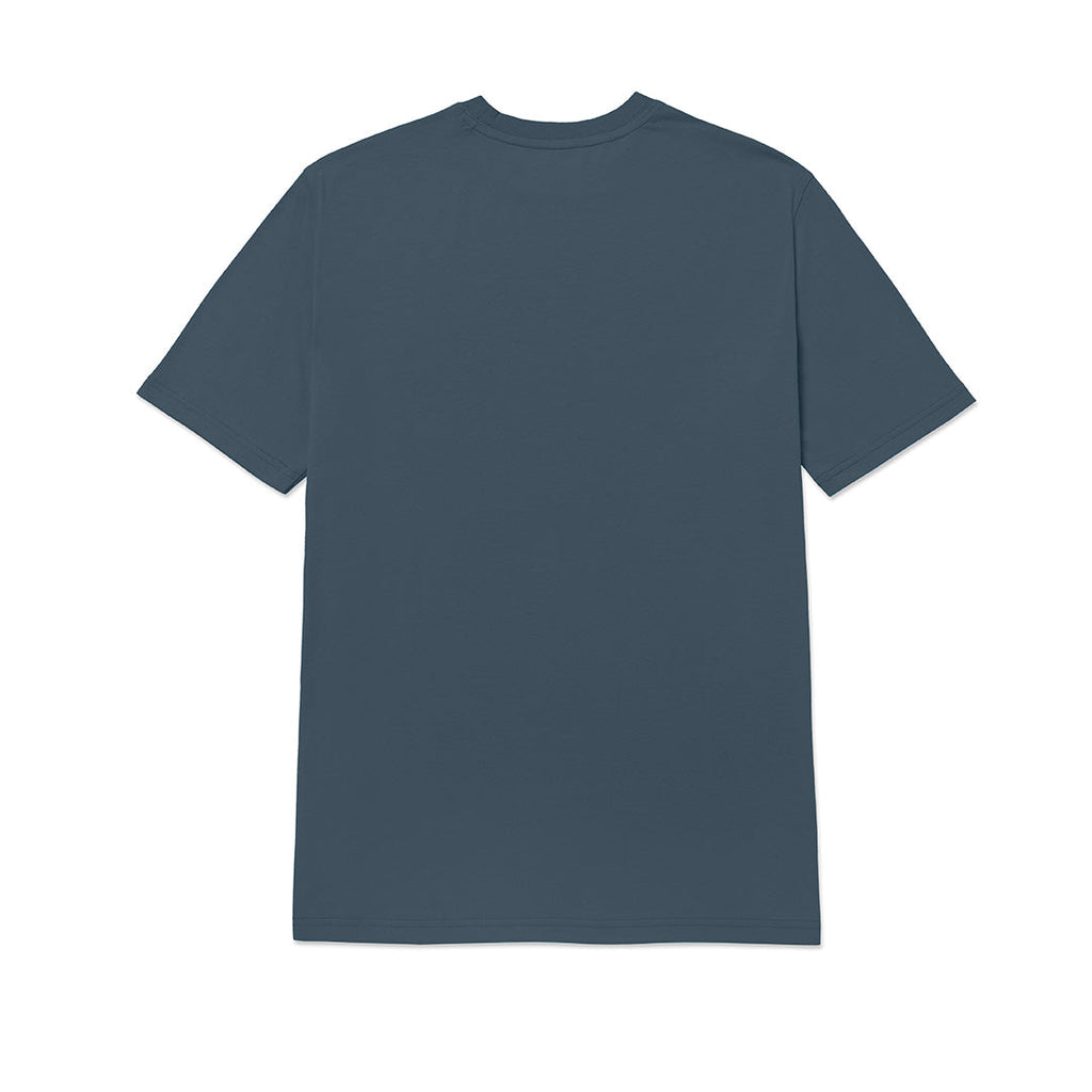 Camiseta Caterpillar Logo para hombre color azul