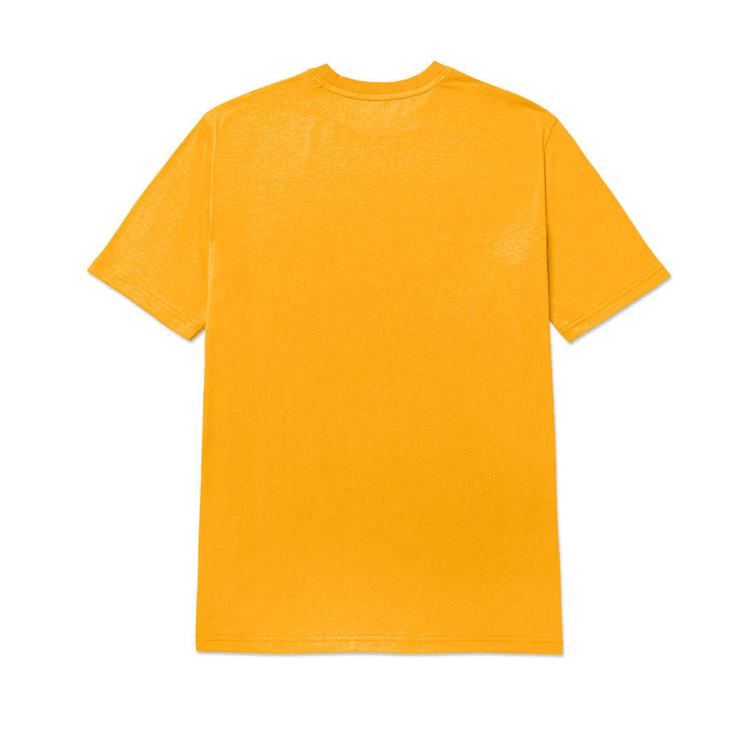 Camiseta Caterpillar Logo para hombre color amarillo