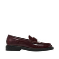 Mocasines Adison para mujer color vino