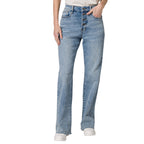 Jeans High-Rise Stovepipe para mujer color denim