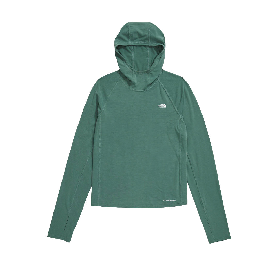 Camiseta Adventure Sun para mujer color verde