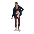Chaqueta impermeable Antora Rain para mujer color navy