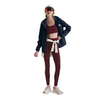 Chaqueta impermeable Antora Rain para mujer color navy