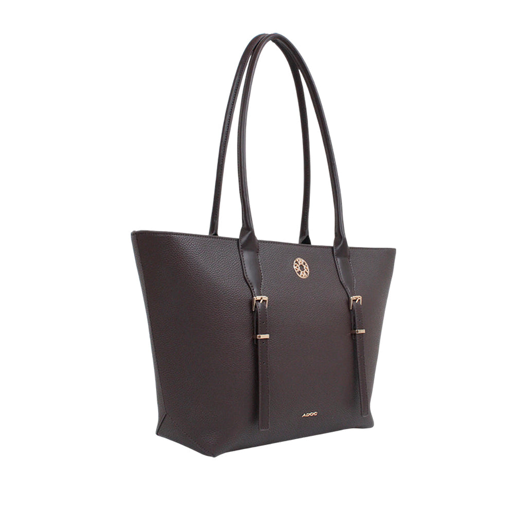 Cartera tote Adia para mujer color café