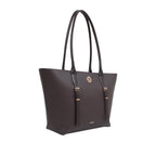 Cartera tote Adia para mujer color café