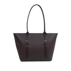 Cartera tote Adia para mujer color café