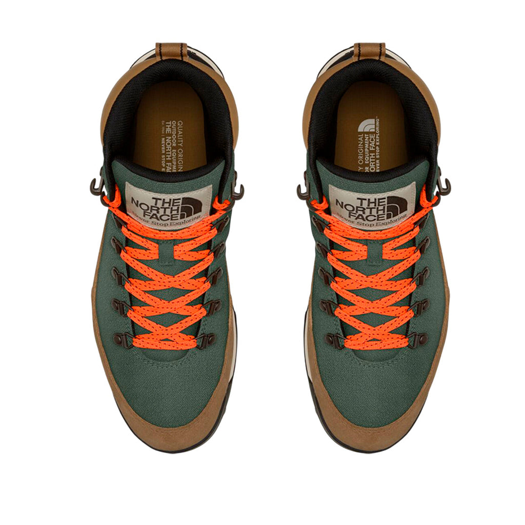 Botas Berkeley para hombre color verde y café