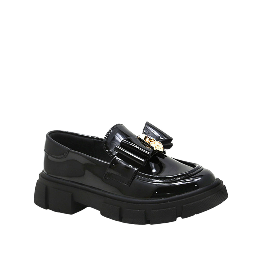 Mocasines Alana para niña color negro