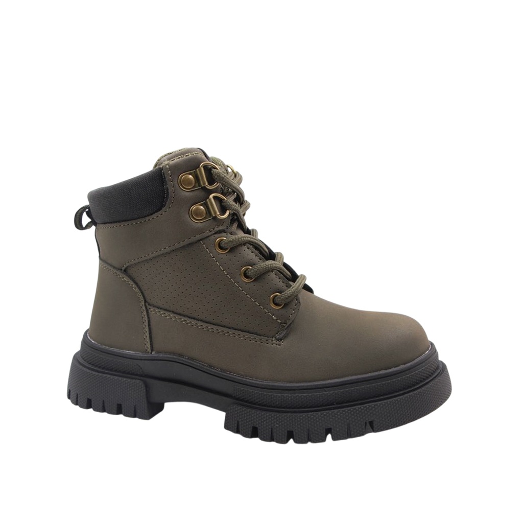 Botas Wilcox para niño color olivo