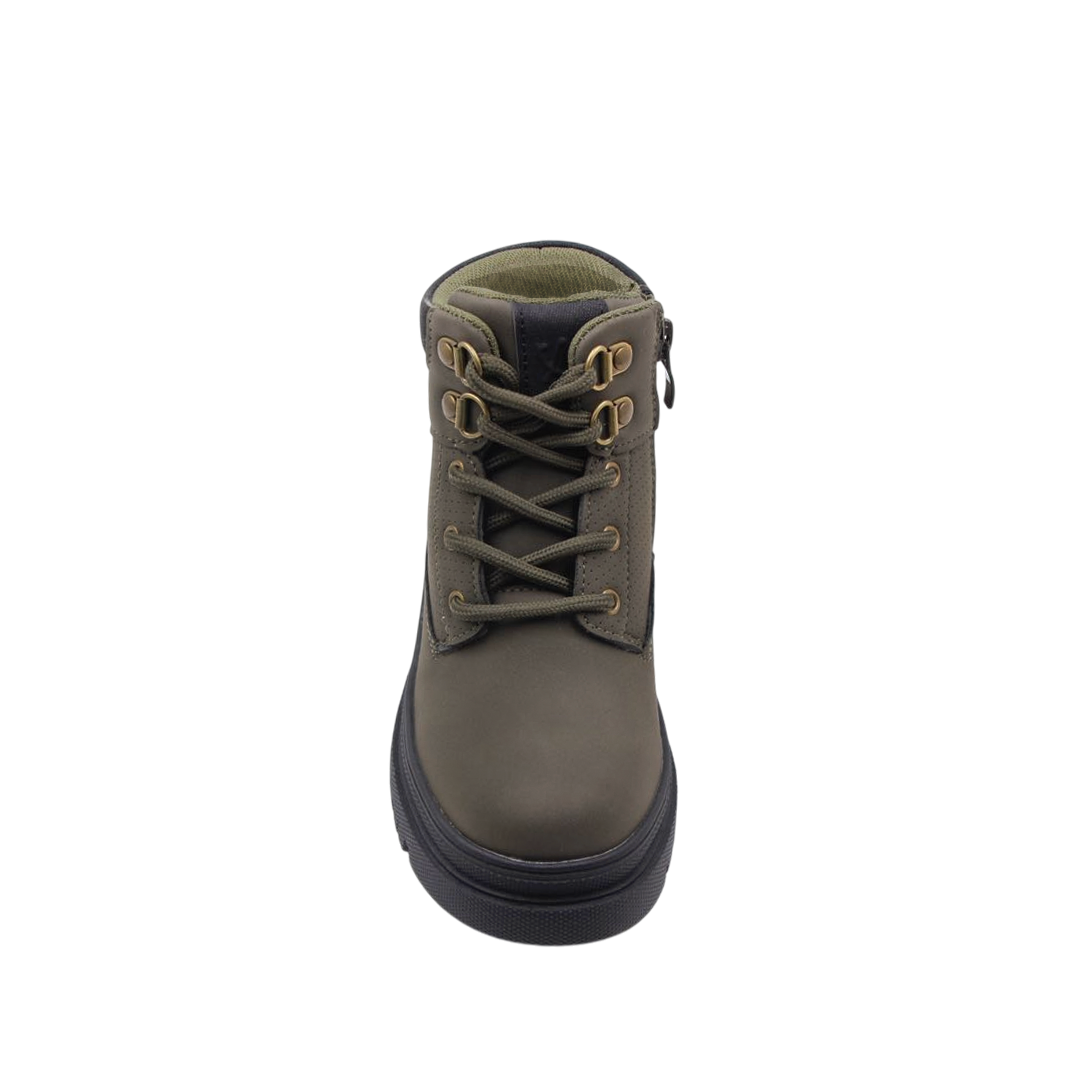 Botas Wilcox para niño color olivo