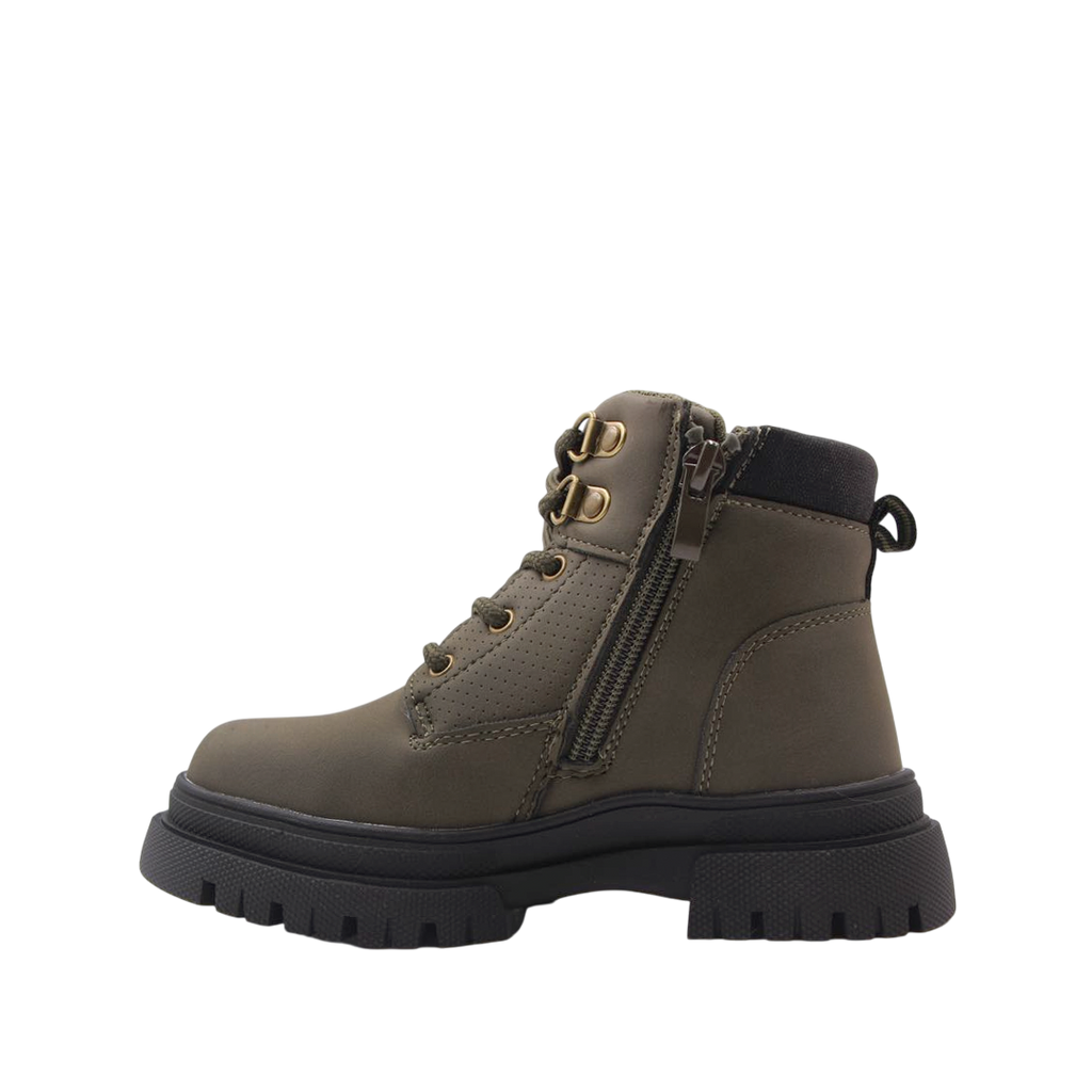Botas Wilcox para niño color olivo