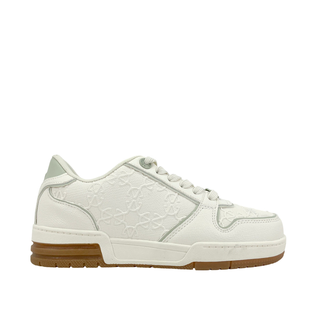 Sneakers Birman para mujer color blanco verde