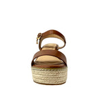 Sandalias de tacón Camila para mujer color tan