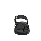 Sandalias flats Malala para mujer color negro