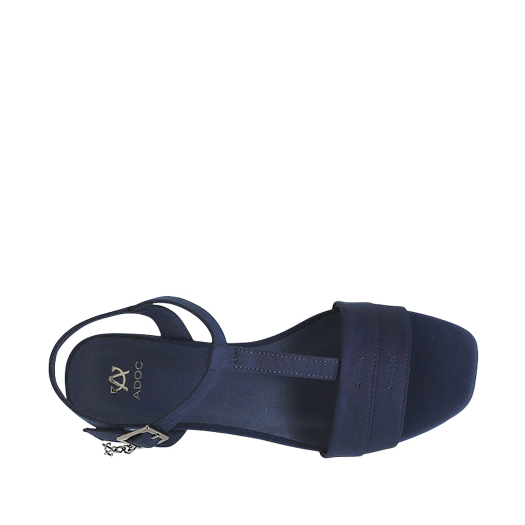 Sandalias de cuña Dalai para mujer color marino